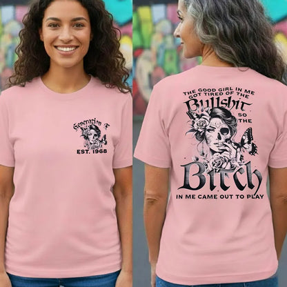 The "BULLSHIT TO BITCH" Gen X Collection - Customizable Hoodies & T-Shirts