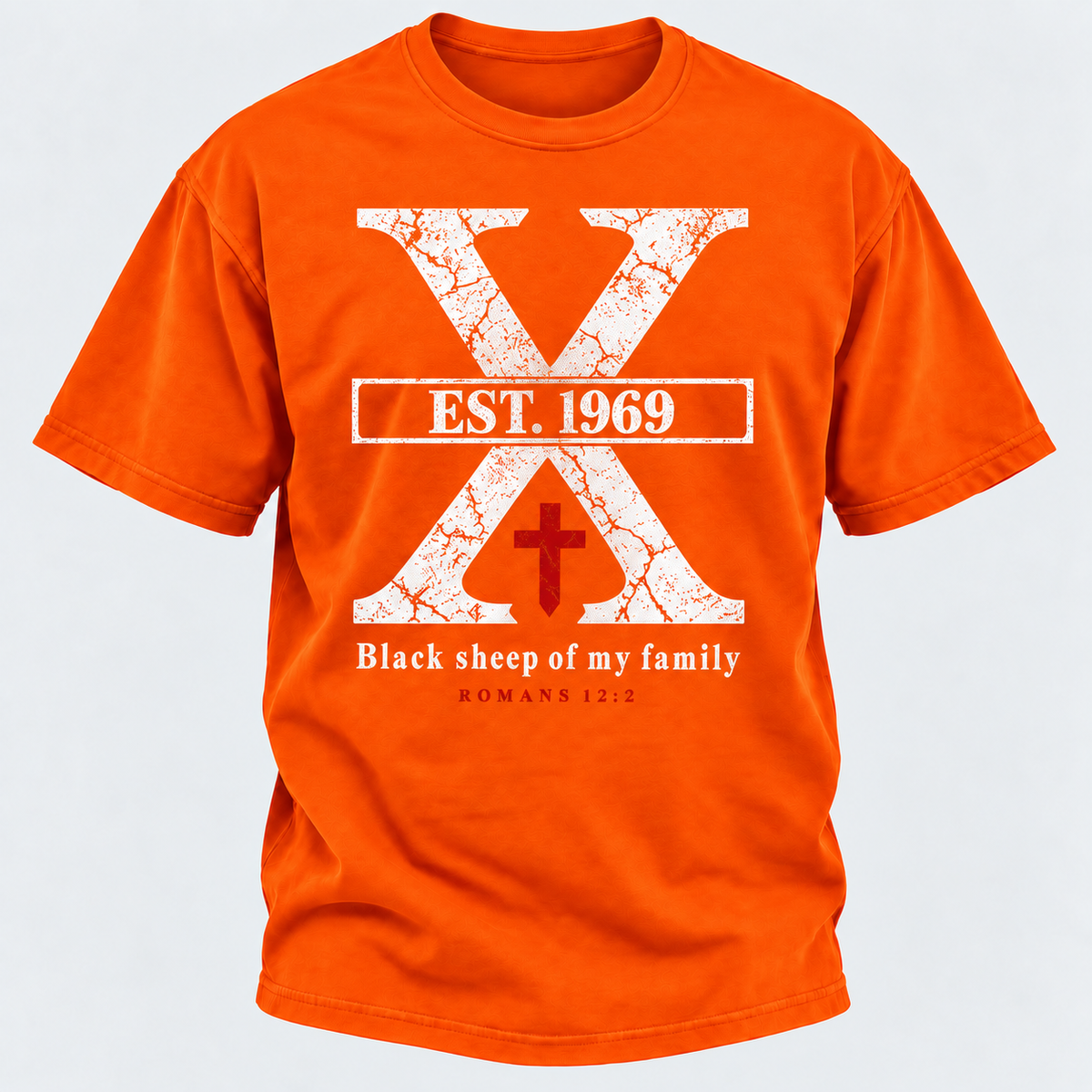 Custom GEN X Year Black Sheep Of My Family T-Shirts