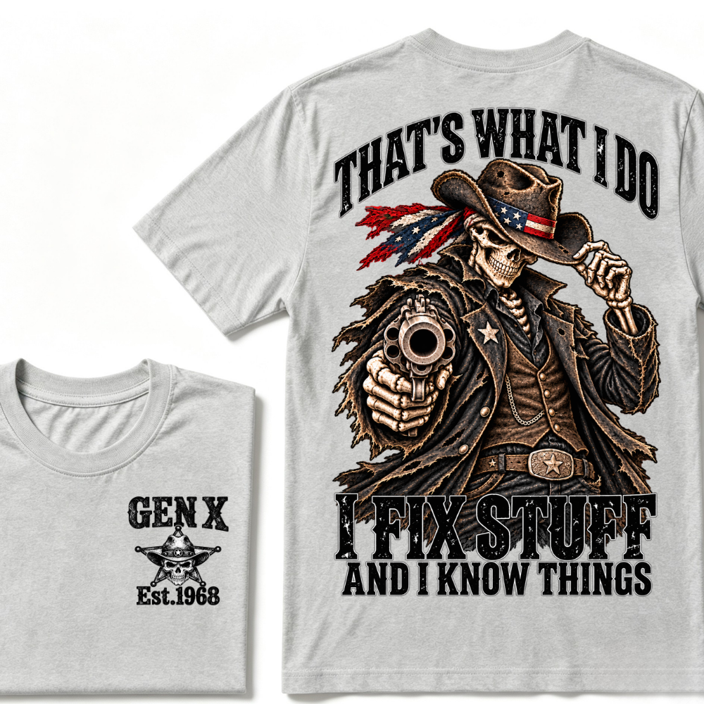 That’s What I Do I Fix Stuff And I Know Thing Est. Year T-Shirt