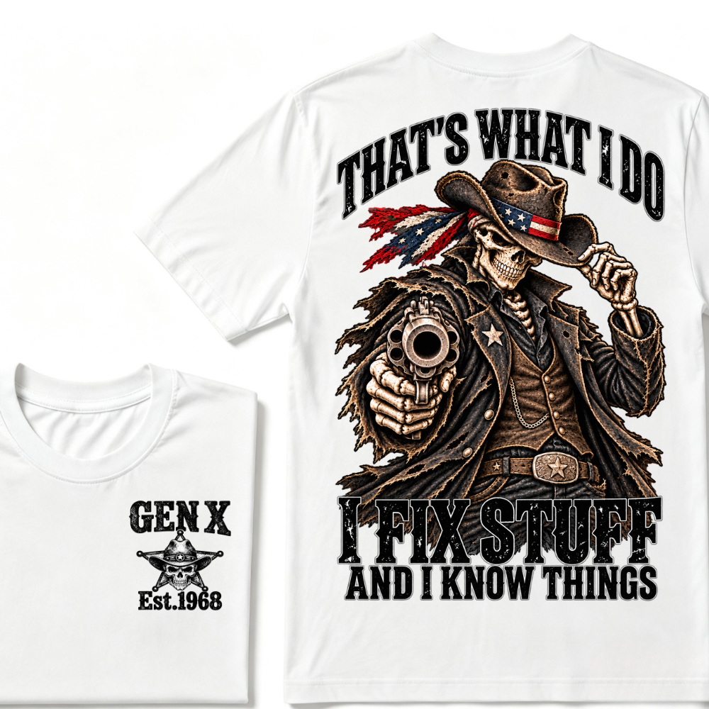 That’s What I Do I Fix Stuff And I Know Thing Est. Year T-Shirt