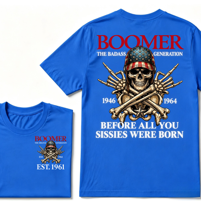 BOOMER Legend Series - Hardcore to the Bone | A Tribute to the Badass Generation T-shirt