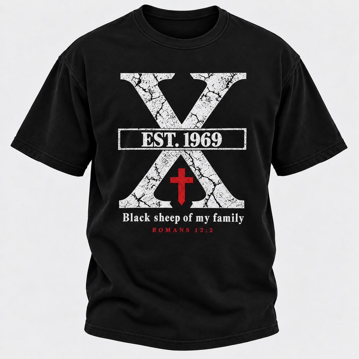 Custom GEN X Year Black Sheep Of My Family T-Shirts