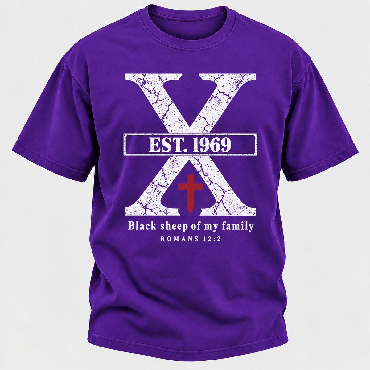 Custom GEN X Year Black Sheep Of My Family T-Shirts