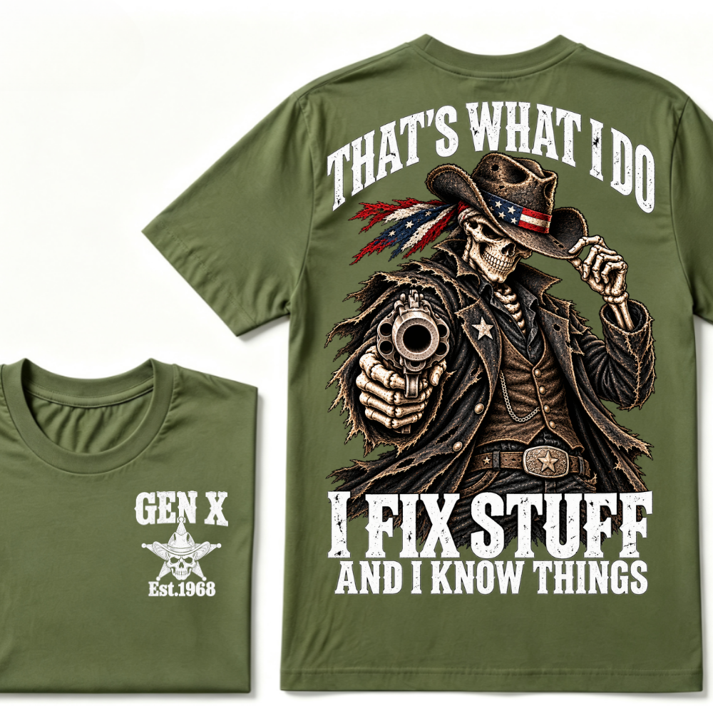 That’s What I Do I Fix Stuff And I Know Thing Est. Year T-Shirt