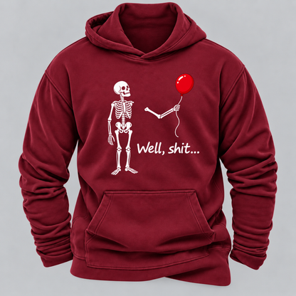 Well, Shit... Halloween Funny Graphic Hoodie