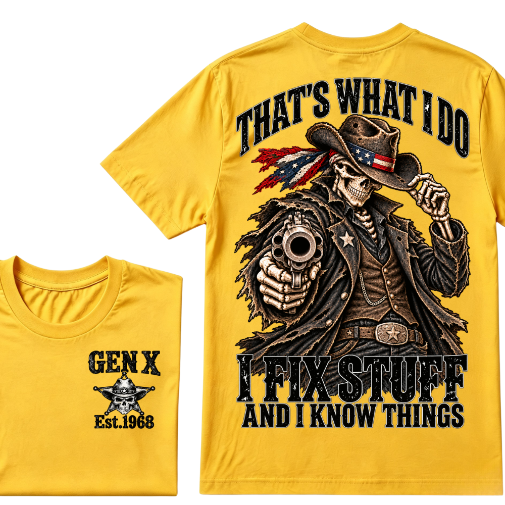 That’s What I Do I Fix Stuff And I Know Thing Est. Year T-Shirt