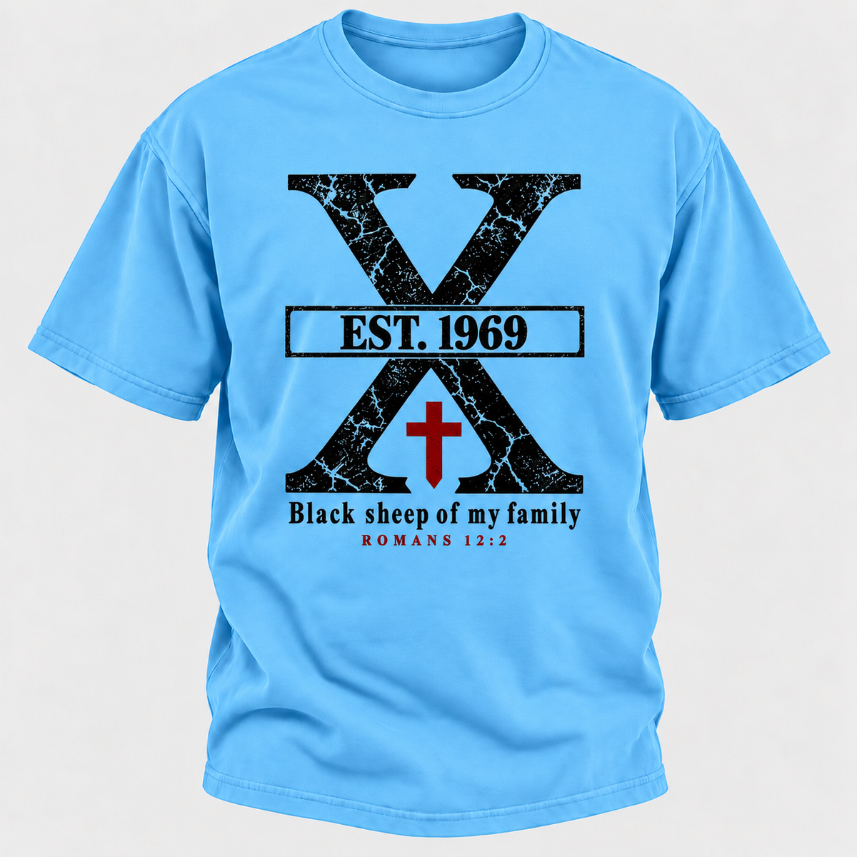 Custom GEN X Year Black Sheep Of My Family T-Shirts
