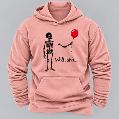 Well, Shit... Halloween Funny Graphic Hoodie
