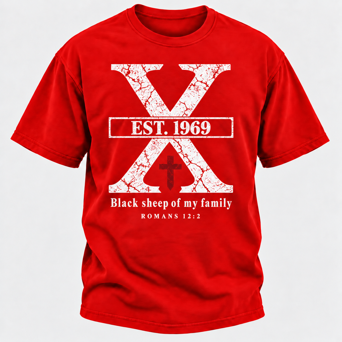 Custom GEN X Year Black Sheep Of My Family T-Shirts