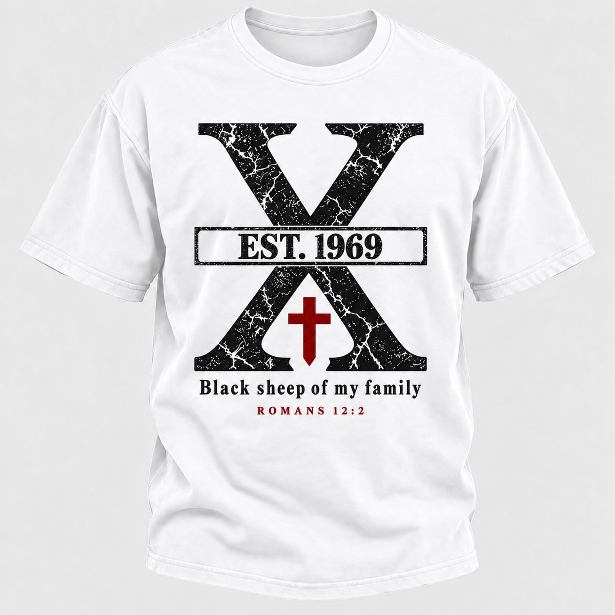 Custom GEN X Year Black Sheep Of My Family T-Shirts